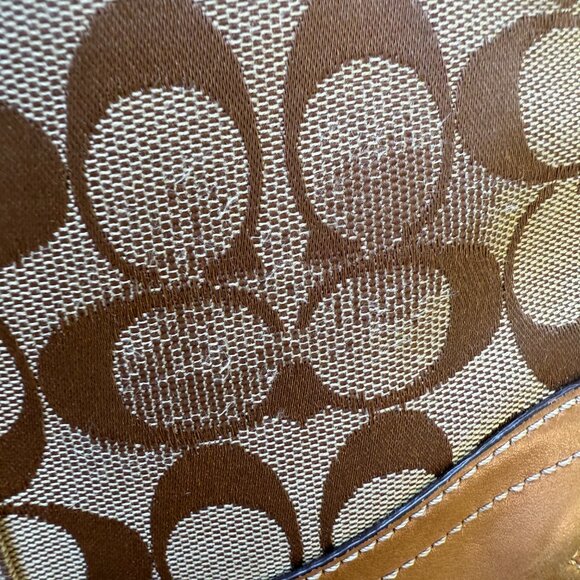 A great Trio!  Three Vintage Coach Signature C items!  Hello, early 2000's! - Picture 12 of 16